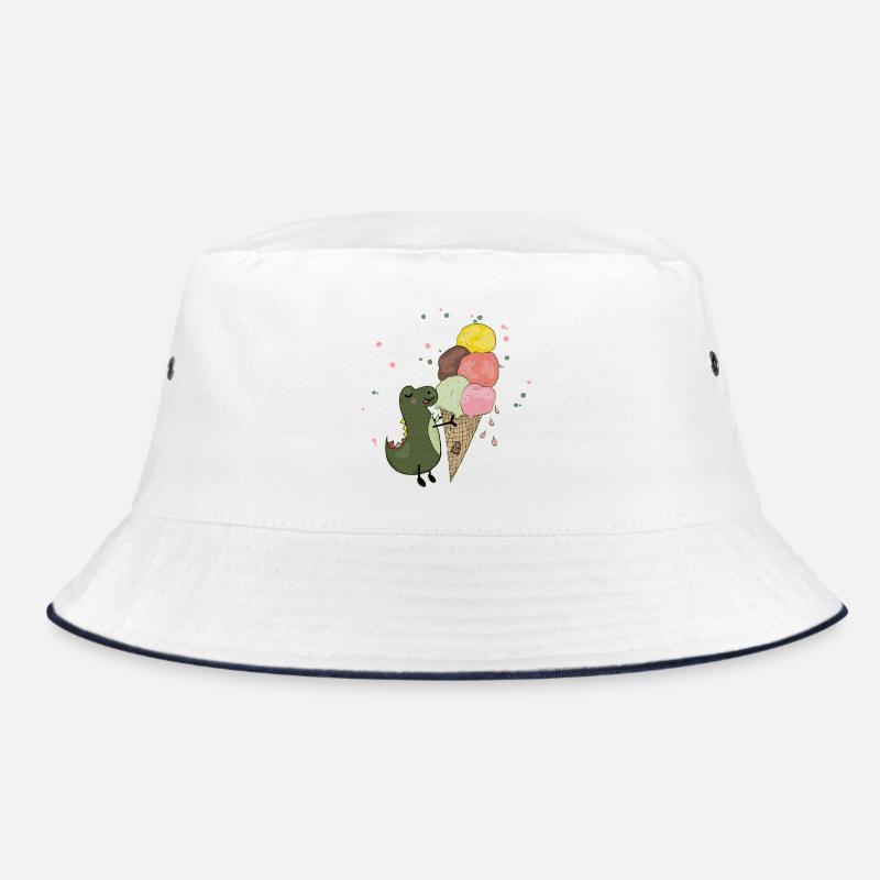 Dino mit Eis Bucket Hat