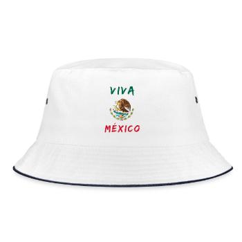 Viva Mexico / Cadeaux Armoiries - Bob - blanc/marine - Devant