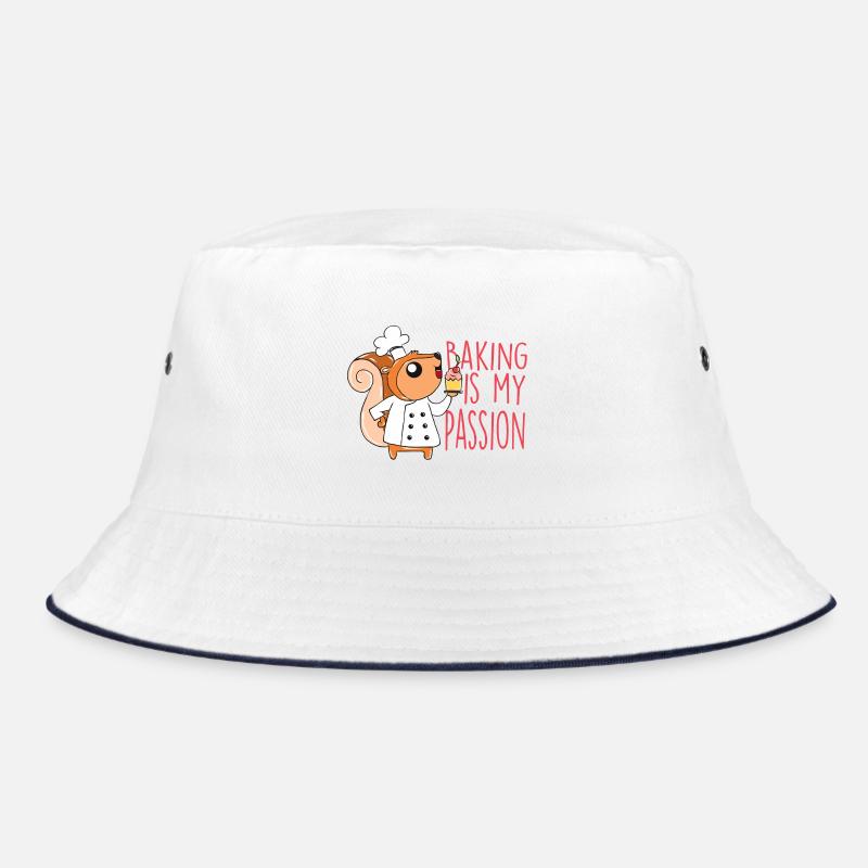 Backen Eichhörnchen Bucket Hat