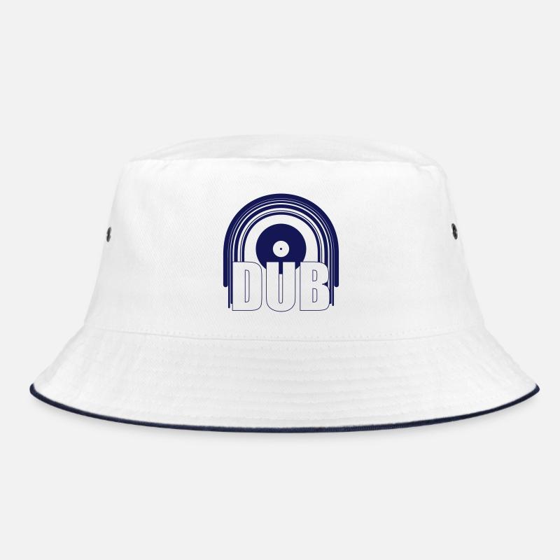 Dub - Bucket Hat - Weiß/Navy