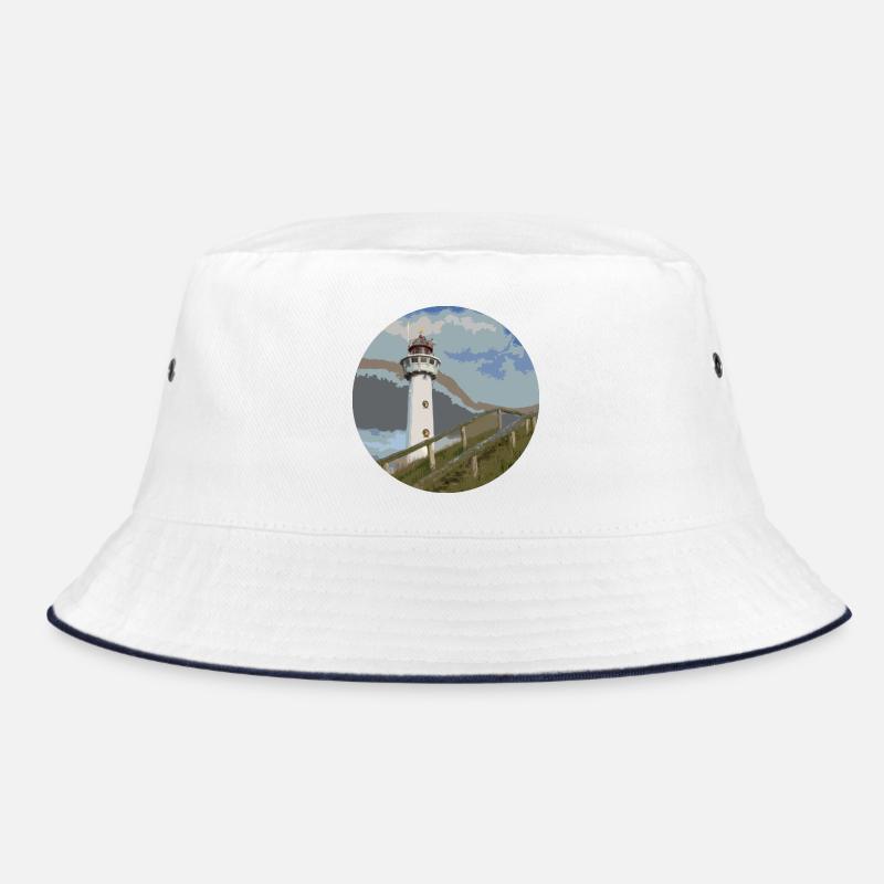 leuchtturm seefahrt küste Bucket Hat