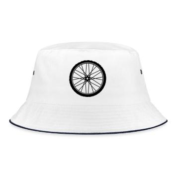 Un pneu de vélo - Bob - blanc/marine - Devant