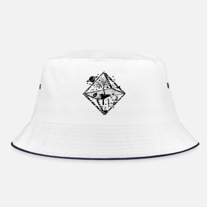 A surrealistic object Bucket Hat