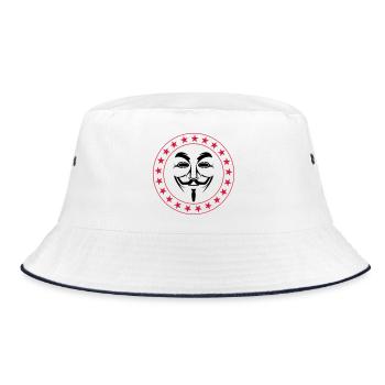 Anonymous - Bob - blanc/marine - Devant