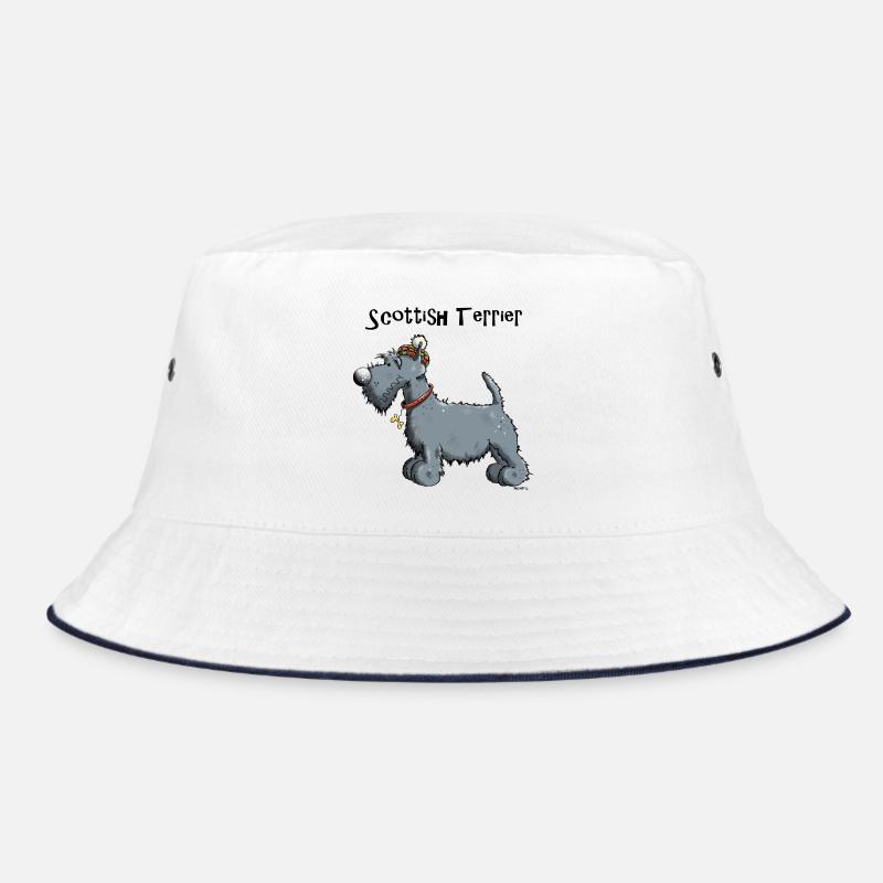 Silvius der Scottish Terrier Bucket Hat