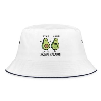 Avocado - Avocadon't - Bob - blanc/marine - Devant
