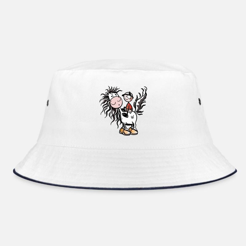 Petit Cavalier - Cheval - Chevaux - Chevaux - Band - Bob - blanc/marine