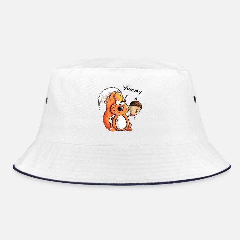 Yummy Eichhörnchen - Tier - Tiere - Comic Bucket Hat