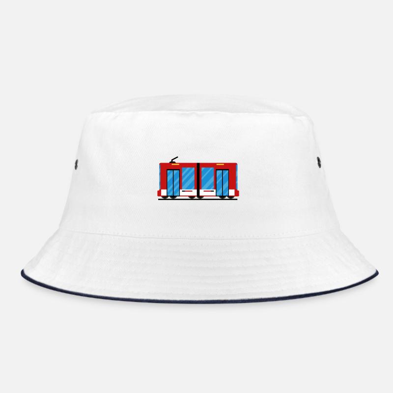 Tram Straßenbahn Zug Bucket Hat