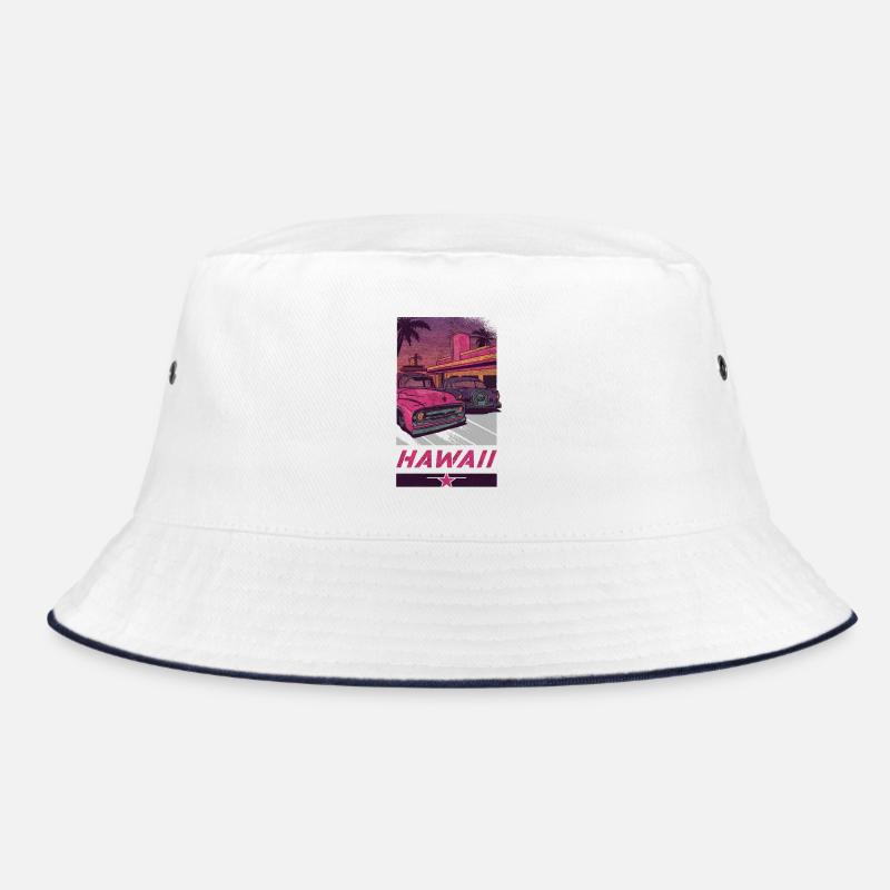 Hawaii Oldtimer Vintage Design / Geschenkidee Bucket Hat