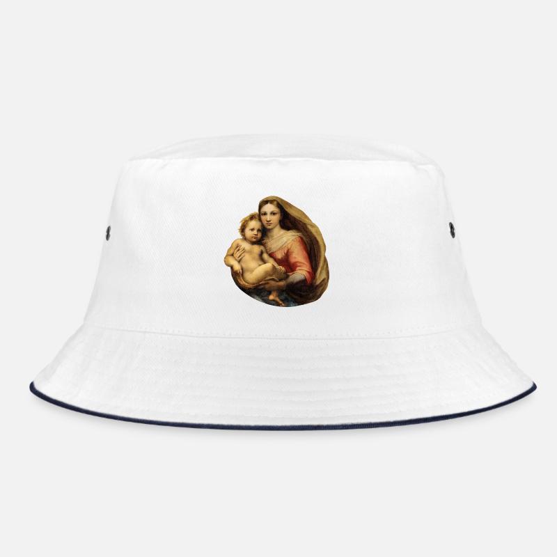 Sistine Madonna | Sixtinische Madonna | Raffael Bucket Hat