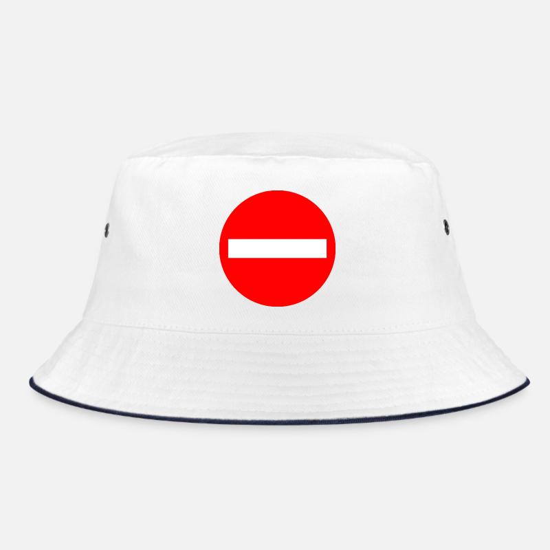 Verkehrsschild Einfahrt Verboten Bucket Hat
