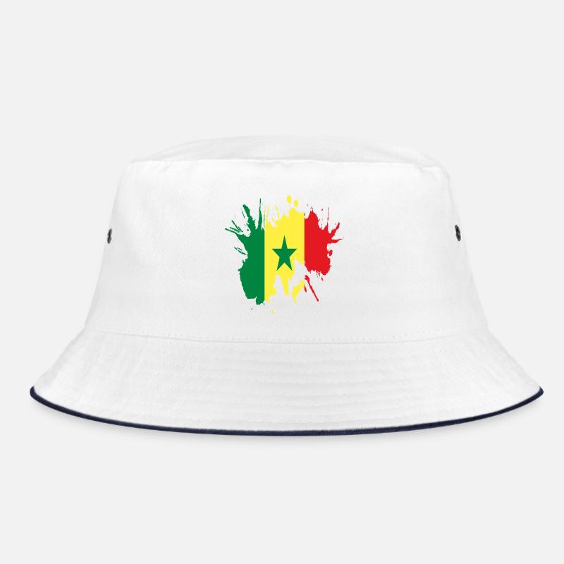 Sénégal - Bob - blanc/marine
