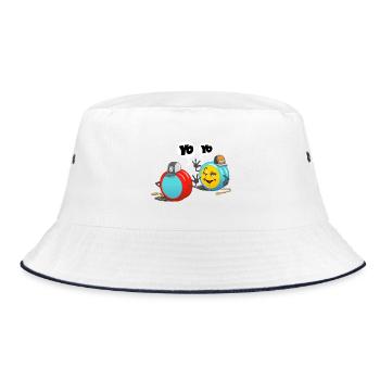 yo yo - Bob - blanc/marine - Devant
