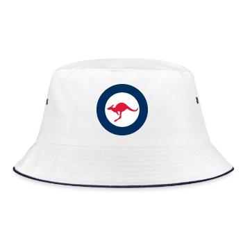 air force roundel Australie Luftwaffe Australien - Bob - blanc/marine - Devant