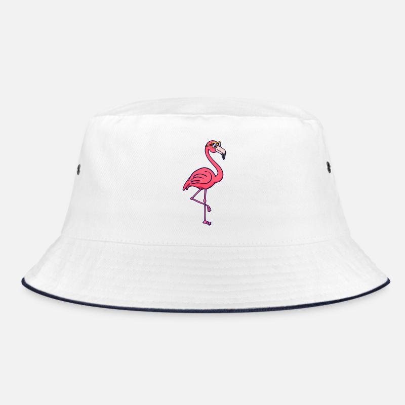 Flamingo Vacation Vacation Summer Chilling Relax - Bob - blanc/marine