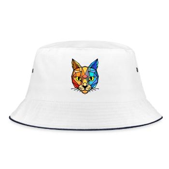 Tigre animal - Bob - blanc/marine - Devant