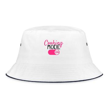 Cooking Cook - Bucket Hat - white/navy - Front