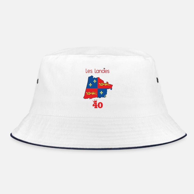 Les Landes - Bob - blanc/marine