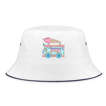 Crème glacée Sweets Kids - Bob - blanc/marine - Devant
