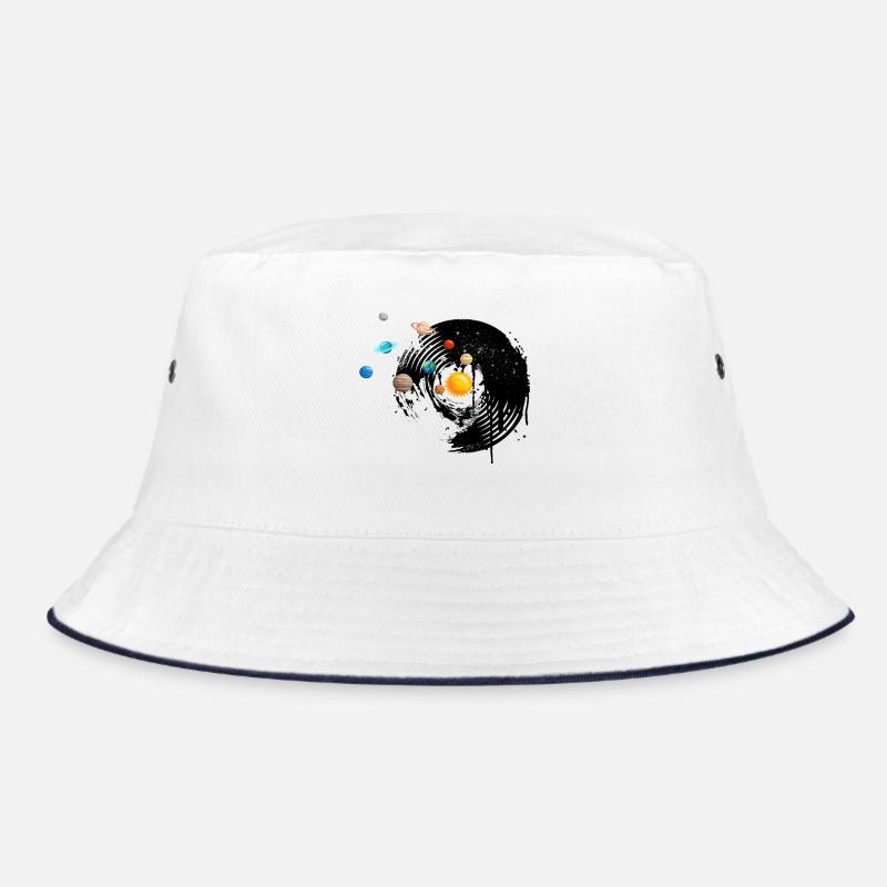 Vinyl Record Bucket Hat