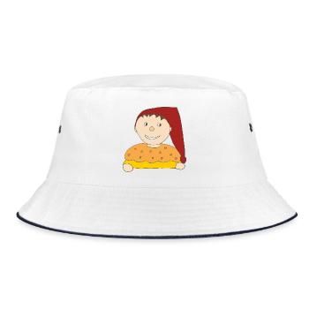 Kasperl - Bucket Hat - white/navy - Front