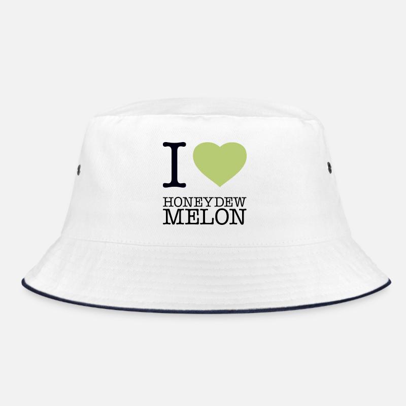 I LOVE HONEYDEW MELON Honigmelone Bucket Hat