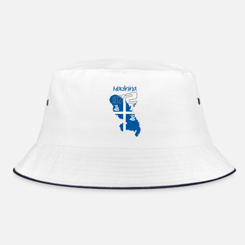 Martinique - Bucket Hat - white/navy