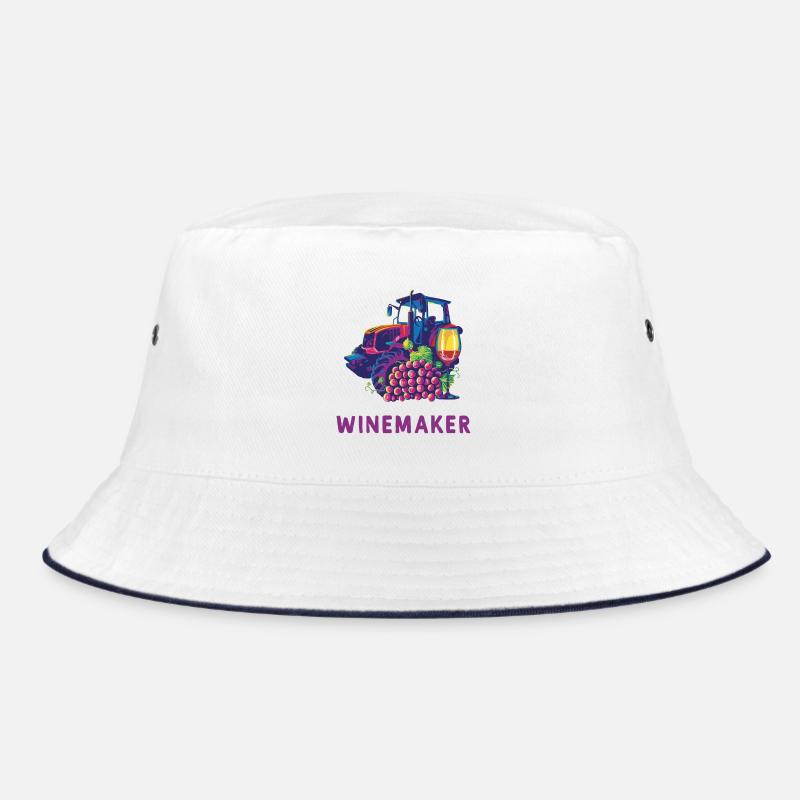 Winemaker Design Bucket Hat