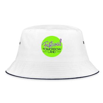 Tomorrowland Festival - Neon - Bucket Hat - white/navy - Front