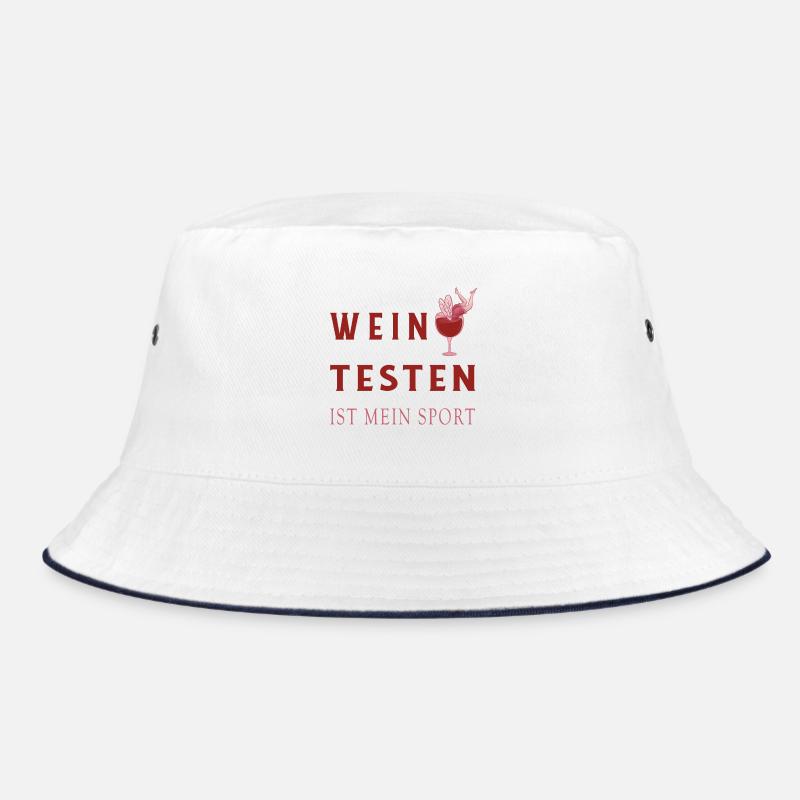 Wein Tester Design Bucket Hat