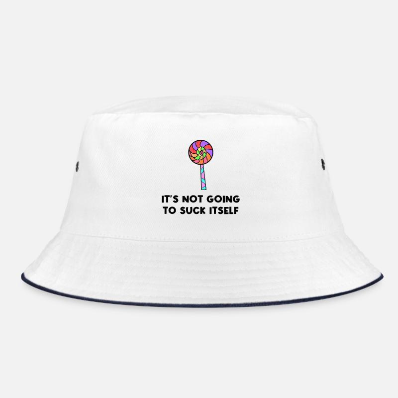 Süßigkeiten Statement Lecker Nachspeise Naschen Bucket Hat