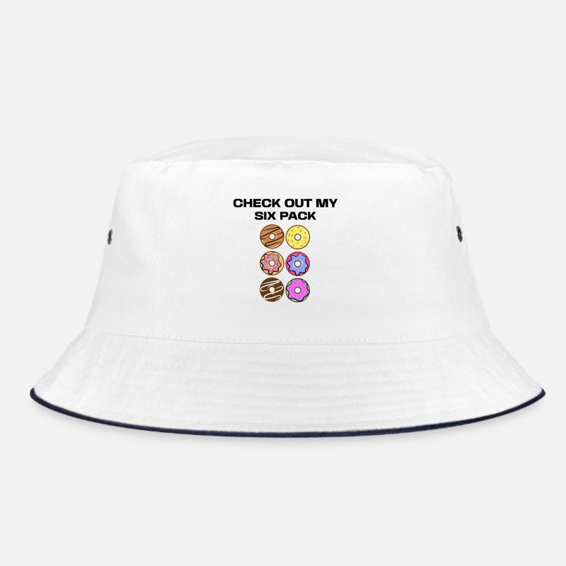 Sweets Funny Donut Statement Dessert Bucket Hat