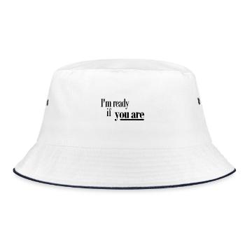 l am ready if you are - Bob - blanc/marine - Devant
