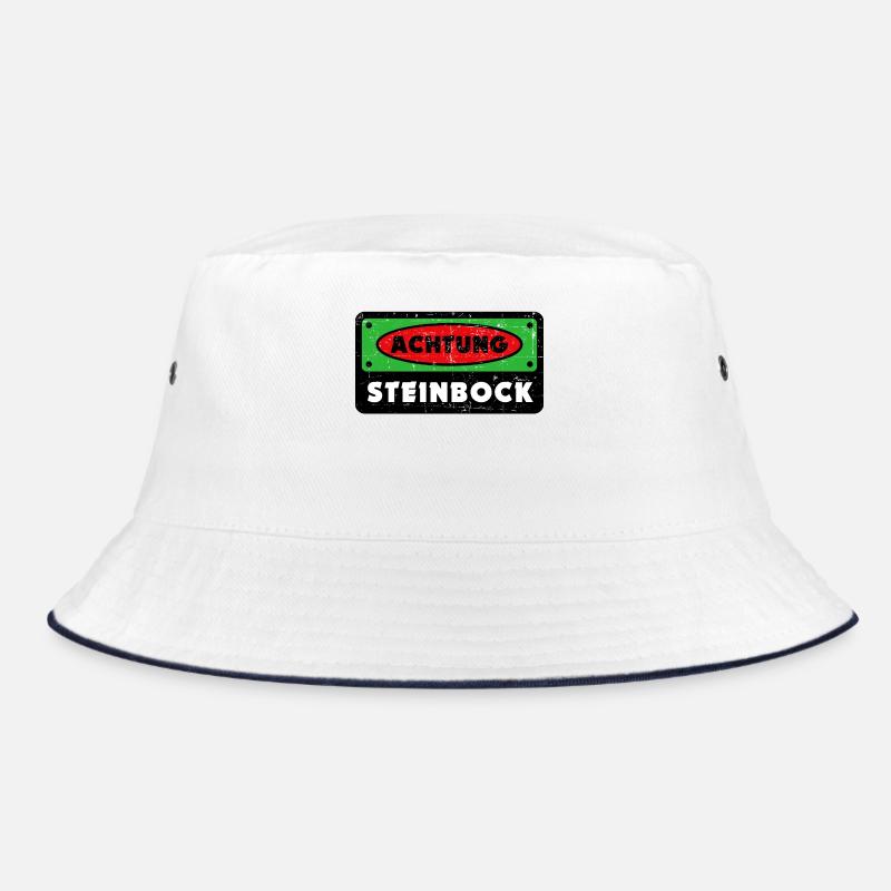 Steinbock Astrologie Tierkreis Statement Gezeiten Bucket Hat
