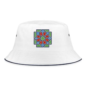 Andalusia 4 - Bucket Hat - white/navy - Front