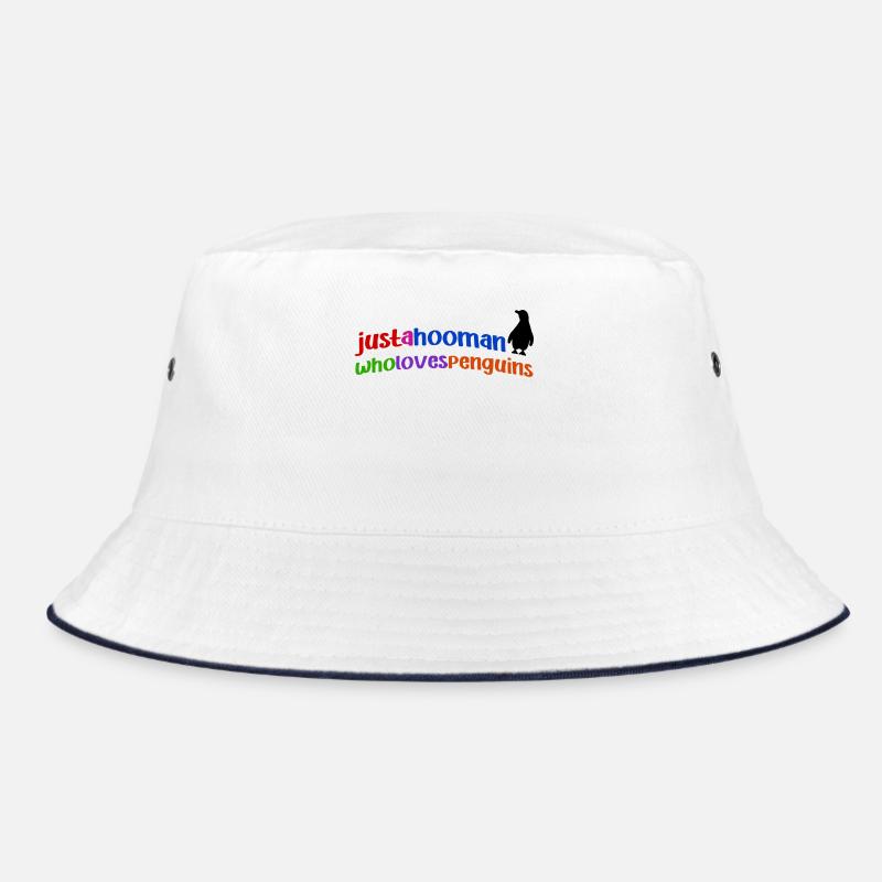 Penguin Cool Statement Animal South Pole Bird Bucket Hat