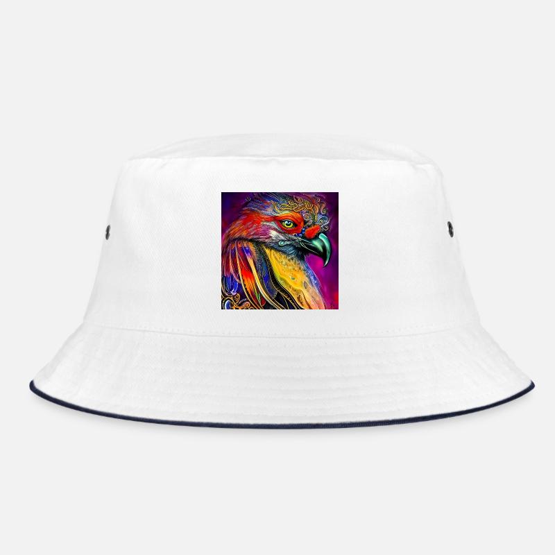 Wunderbare bunte Krähe Bucket Hat