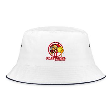 Ape Padel Exclusive - Bucket Hat - white/navy - Front