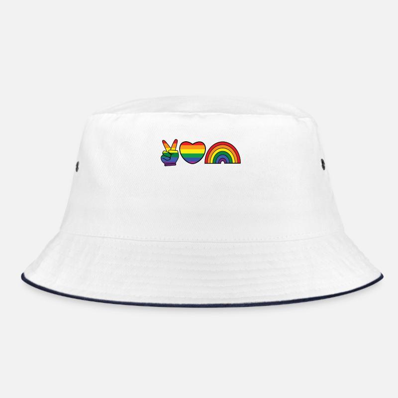 Rainbow Heart Equality Lgbt Homo Bob