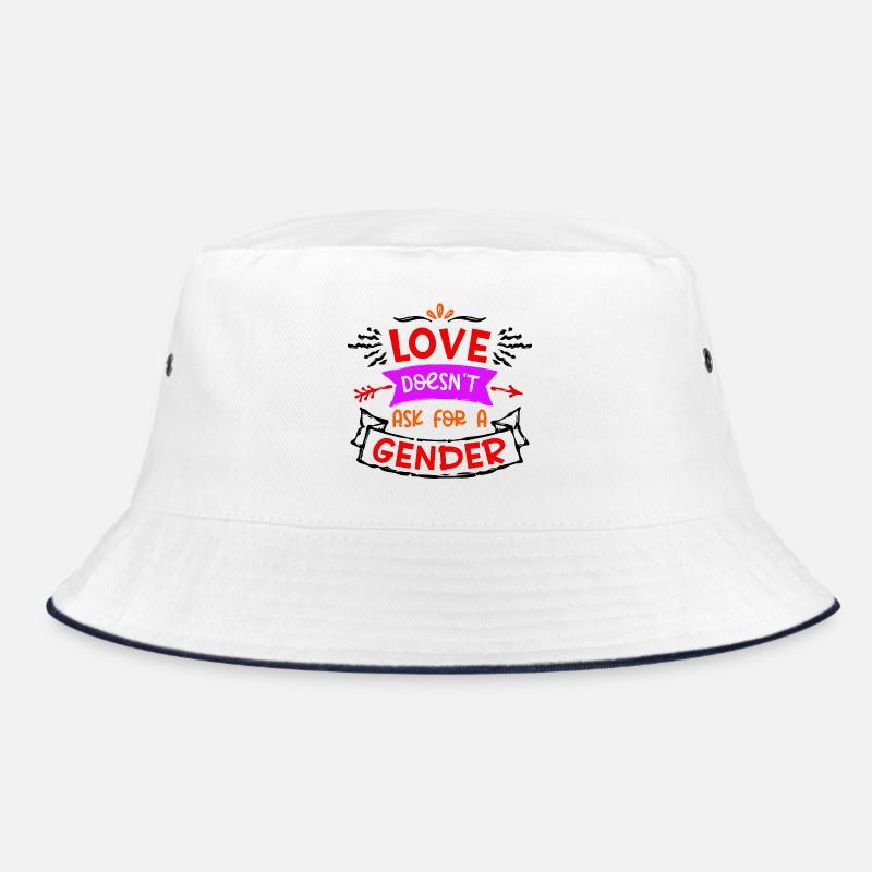Same-sex partnership statement Lgbt Bucket Hat