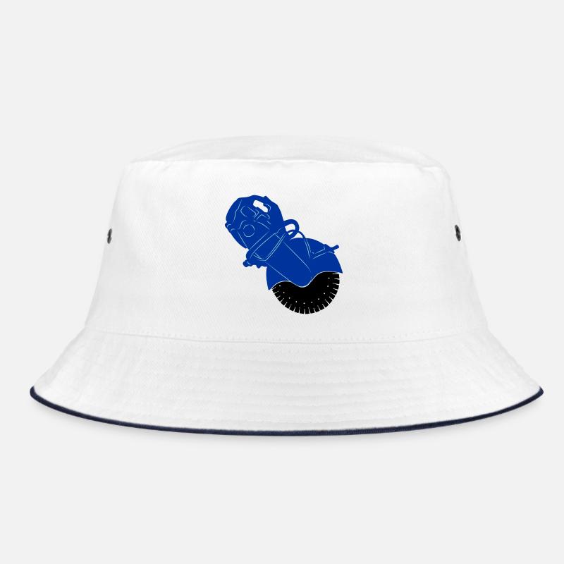 Paver stone saw or stone sawing machine Bucket Hat