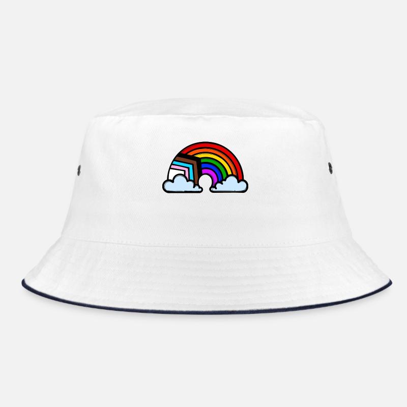 Lgbt Homo Rainbow Equality Relationship Bucket Hat