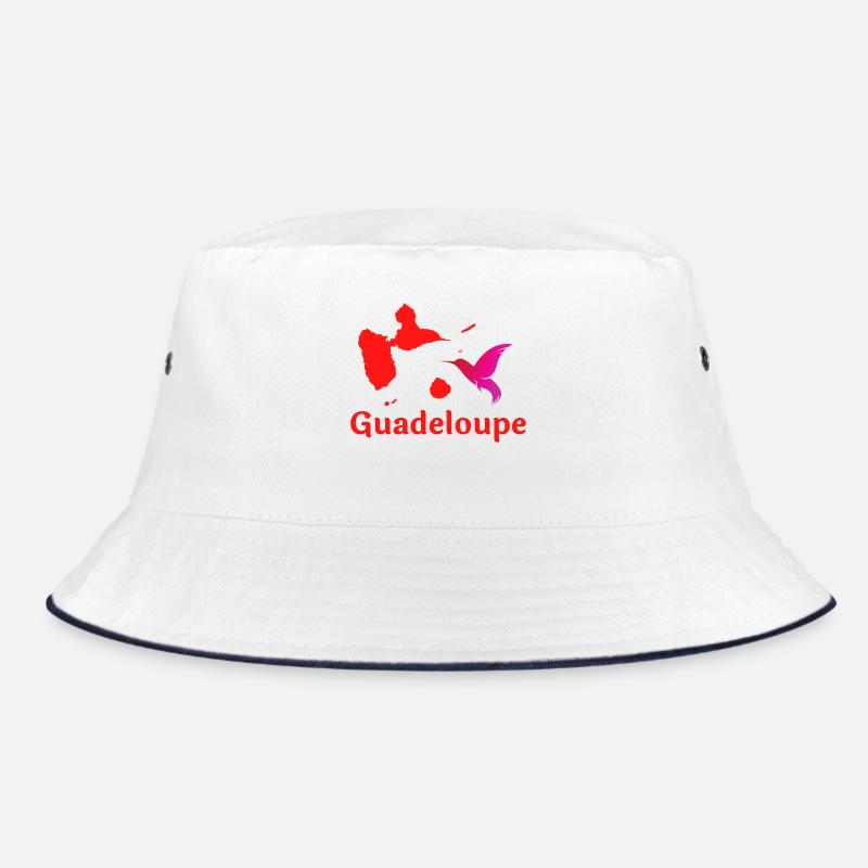Guadeloupe - Bob - blanc/marine
