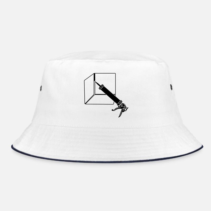 Abdichtungsspritze mit Fliesen Bucket Hat