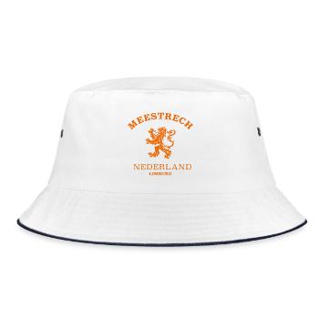 MEESTRECH Nederland Niederlande Netherlands - Bucket Hat - white/navy - Front