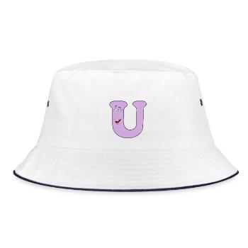 U - Bob - blanc/marine - Devant