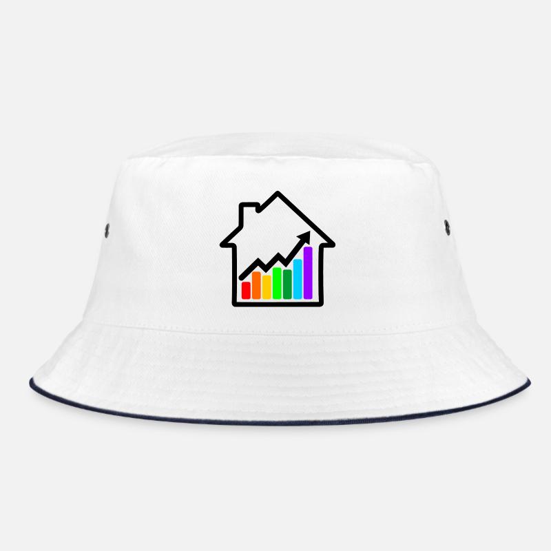 Die Immobilienpreise steigen. Bucket Hat