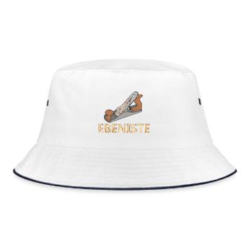 Ebeniste - Bob - blanc/marine - Devant