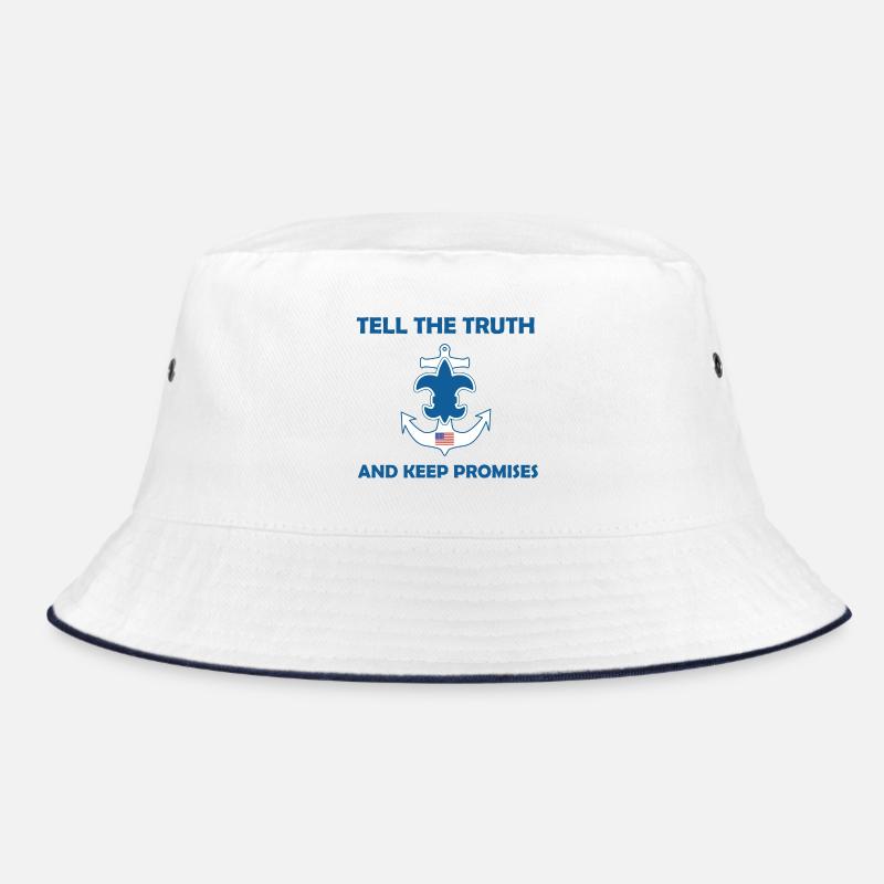 Sea Scout Laws Oath Bucket Hat